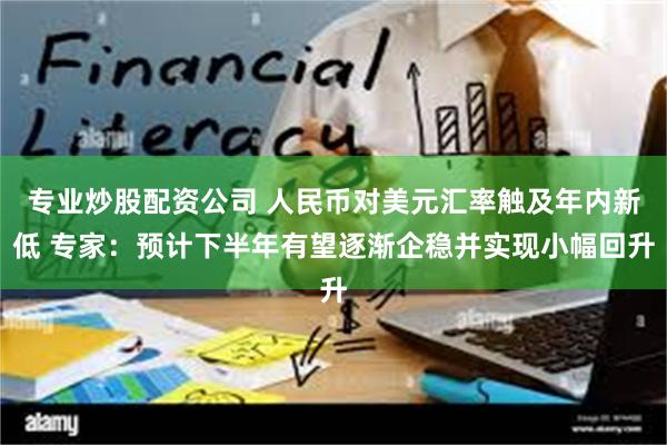 专业炒股配资公司 人民币对美元汇率触及年内新低 专家：预计下半年有望逐渐企稳并实现小幅回升