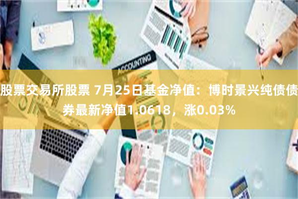 股票交易所股票 7月25日基金净值：博时景兴纯债债券最新净值1.0618，涨0.03%