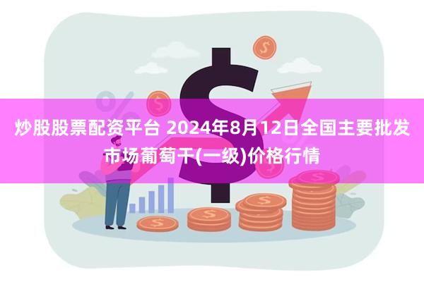 炒股股票配资平台 2024年8月12日全国主要批发市场葡萄干(一级)价格行情