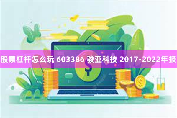 股票杠杆怎么玩 603386 骏亚科技 2017-2022年报