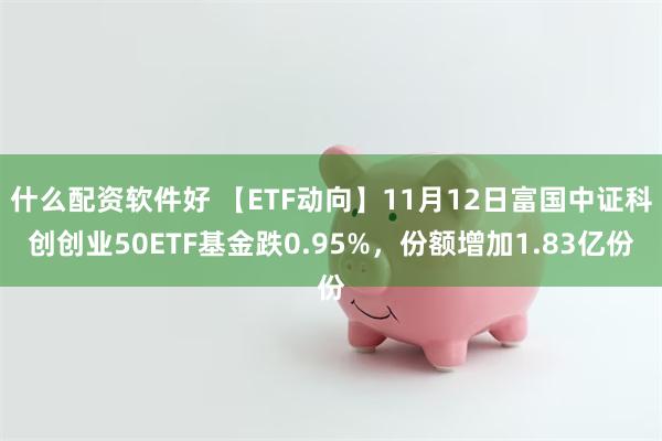 什么配资软件好 【ETF动向】11月12日富国中证科创创业50ETF基金跌0.95%，份额增加1.83亿份