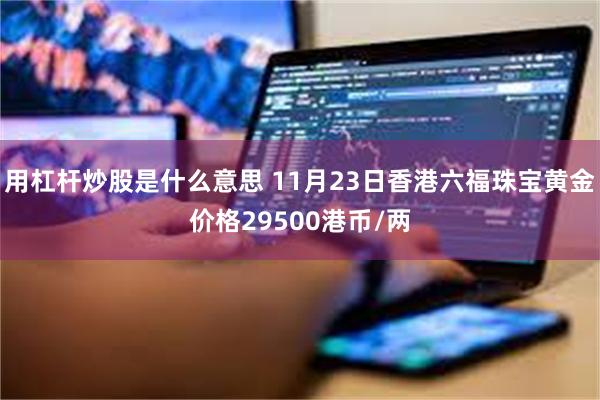 用杠杆炒股是什么意思 11月23日香港六福珠宝黄金价格29500港币/两