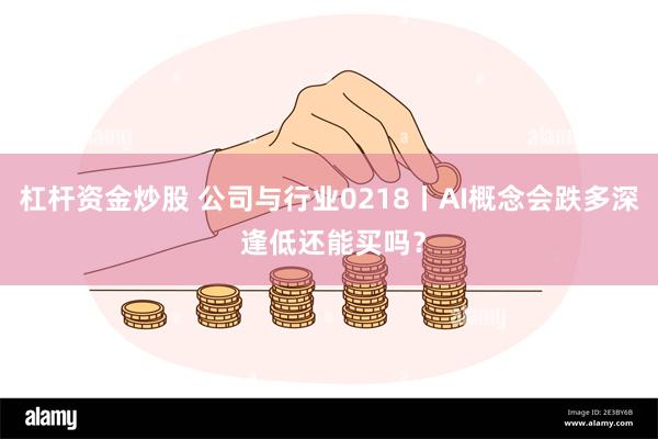 杠杆资金炒股 公司与行业0218丨AI概念会跌多深 逢低还能买吗？